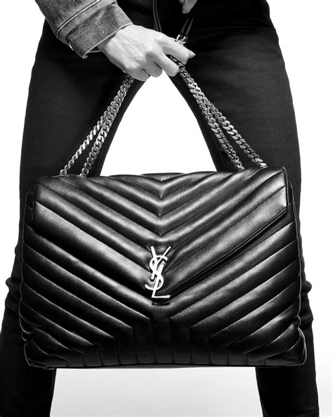 ysl pochette prezzo|Y TOTE IN LEATHER .